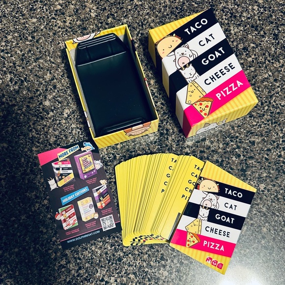 Taco Cat Goat Cheese Pizza Card Game - Picture 5 of 5